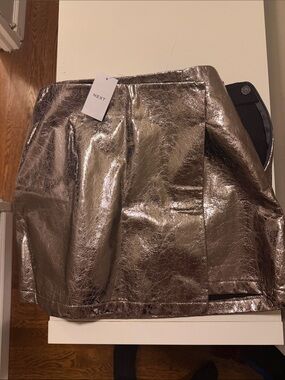 next Metallic Shine Mini Skirt
